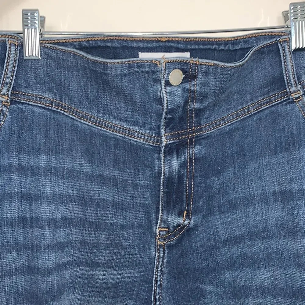 Lane Bryant Flex Magic Waistband Blue High Rise Jegging Size 26 - Picture 3 of 5